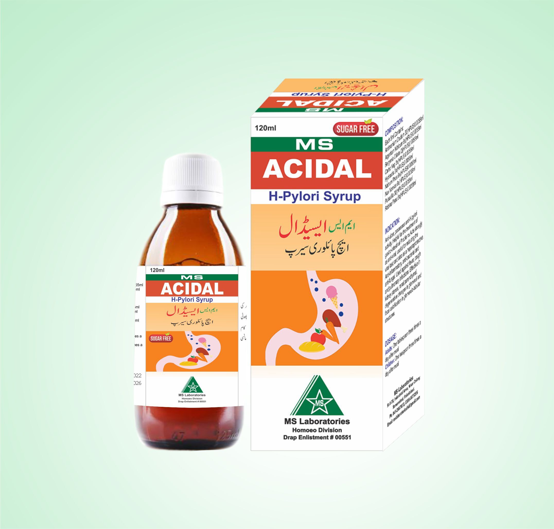 Acidal H- Pylori Syrup